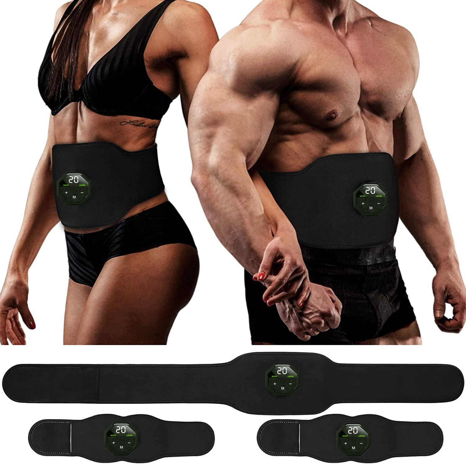 Cross-border Fitness Abdominal Muscle Sticker Muscle Exerciser EMS Abdominal Muscle Training Instrument Fitness Belt Lazy Abdominal Sticker Home