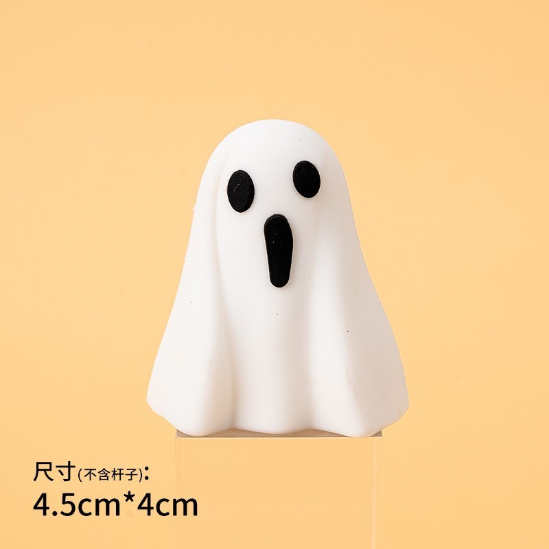 2025 Halloween Bo Bo Cup Cake Decoración festivales feliz bandera carnaval noche transparente bolsas de regalo de aperitivos portátiles