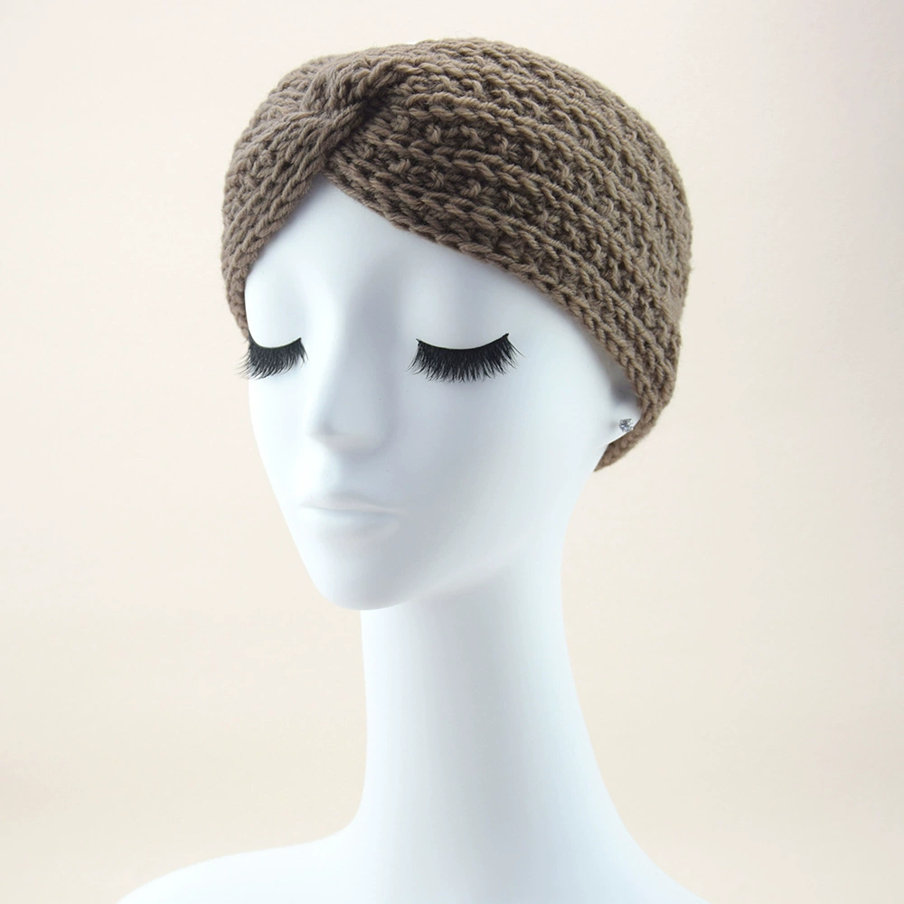 Ретро повязка на голову, knitted эластичная косынка для лица, для йоги, европейский стиль