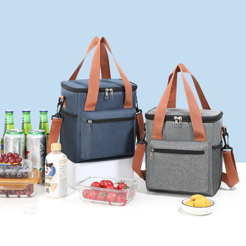 Nueva bolsa de almuerzo explosiva transfronteriza, bolsa de hielo con aislamiento catiónico de mensajero, bolsa de picnic, bolsa de campamento, bolsa de lonchera con bolsa de arroz