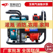 汽油抽水泵2/3/4/6寸玉柴抽水泵高压高扬程汽油农用灌溉防腐蚀