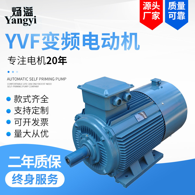 变频调速三相异步交流电动机YVF2-180L-6级15KW