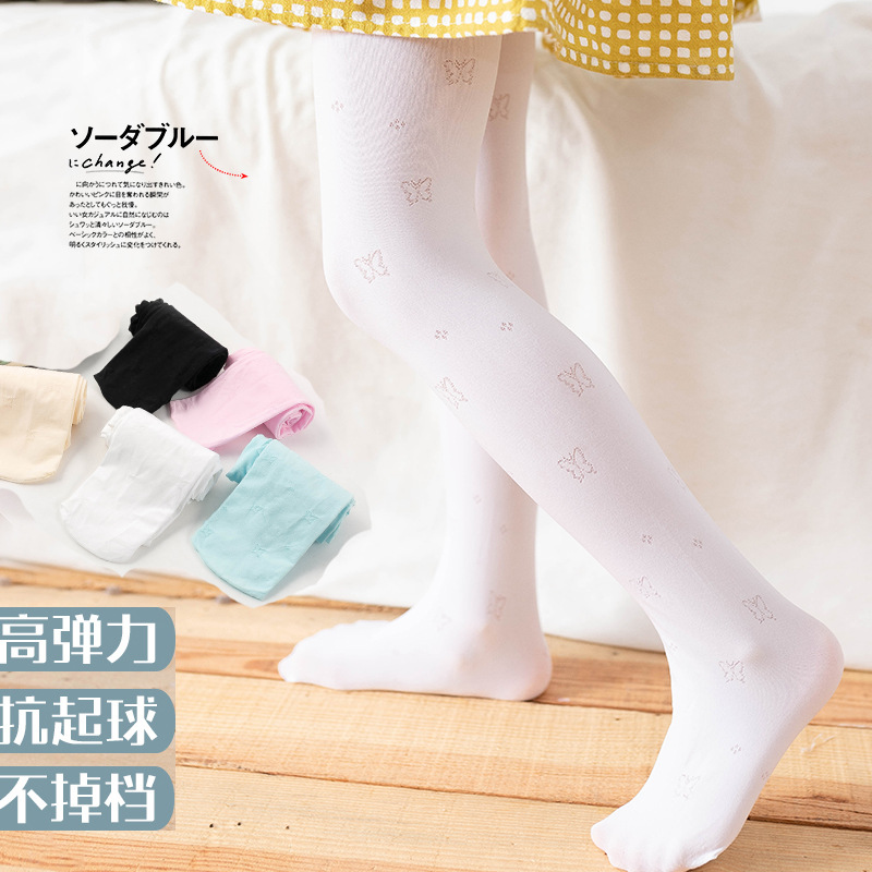 Spring summer children's thin base tights