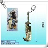 Keychain*hanging buckle anime game surrounding monster hunter 03 cold weapon sword