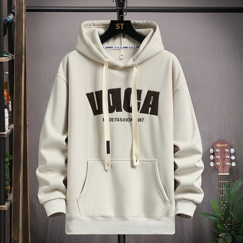 2025秋季新款连帽卫衣男女中学生潮流长袖打底上衣青少年时尚外套