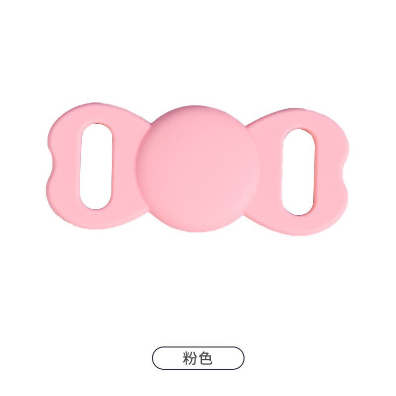 Funda protectora localizador de mascotas Apple airtag tracker perro y gato funda protectora de silicona impermeable colgante