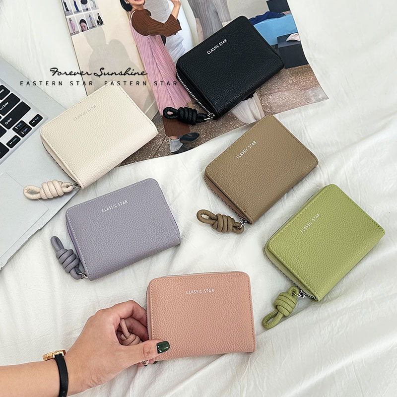 INS nuevo estilo simple corda de viento nudo cremallera moda damas bolso de gran capacidad bolso al por mayor en stock