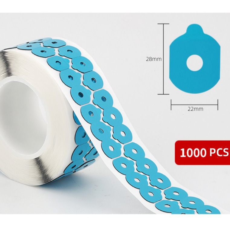 光学镜片加工防滑高粘双面胶镜片打磨放跑轴贴片眼镜设备耗材2822