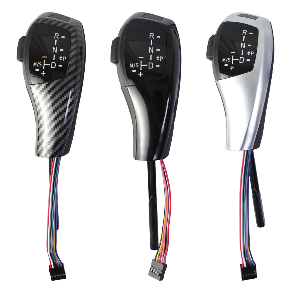 Cross-Border Applicable Bmw Car Modification Parts: Led Gear Shift Knob, Start Button, Gear Shift Replacement