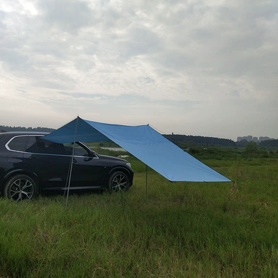 Avtomobil yan çətirləri — tent canopy - sky-blue-300150cm