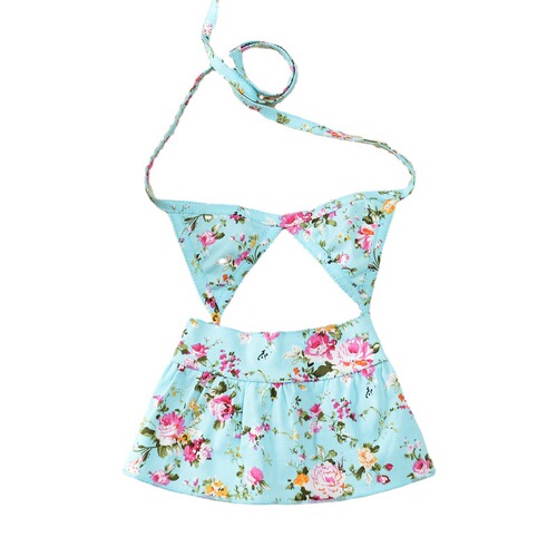  New Summer Pet Clothes Swim Dresses Fashion Cat and Dog Clothing Sexy Beach Dresses Lady Dresses