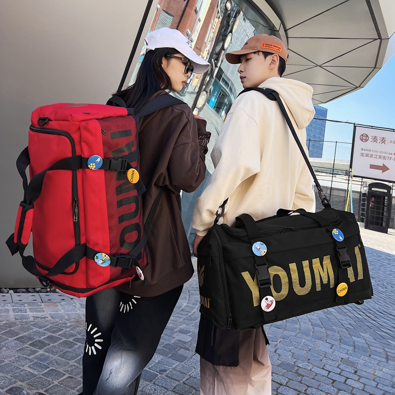 Borsa da viaggio di grande capacità per esercizi di nuoto e nuoto con separazione asciutta e bagnata, zaino multifunzionale da uomo, università_voghion.com