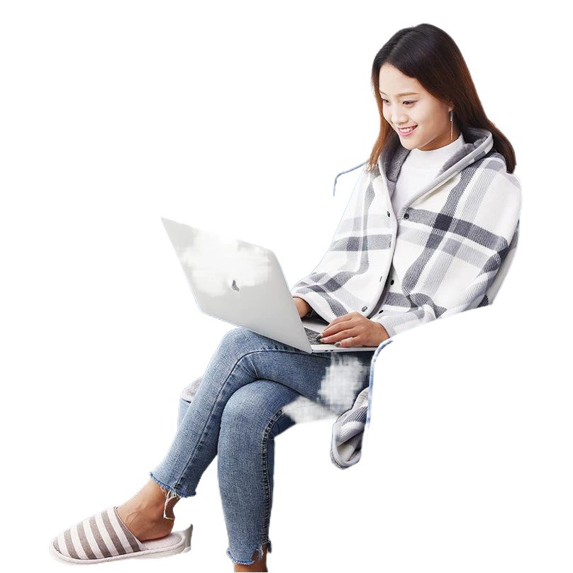 Многофункциональный влагопоглощающий нагревательный платок одеяло коралловый флис шаль одеяло офисный сон маленькое одеяло поколение волос