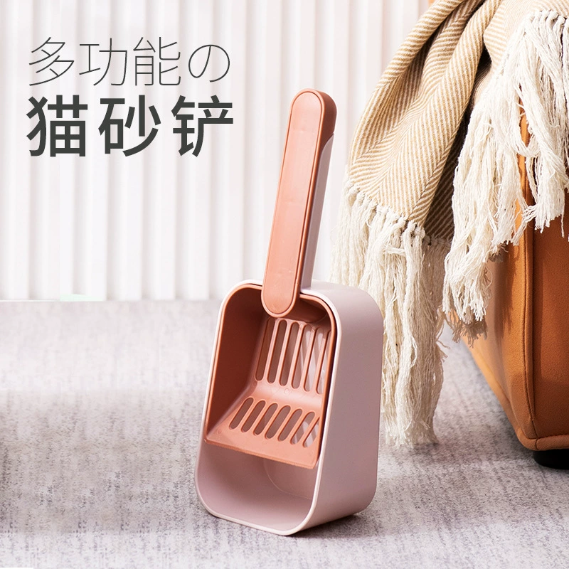 Многофункциональная Лопата для кошачьих туалетов комбинированная Лопата для кошачьих туалетов + совок, набор чистящих средств для лотков для домашних животных с защитой от падения