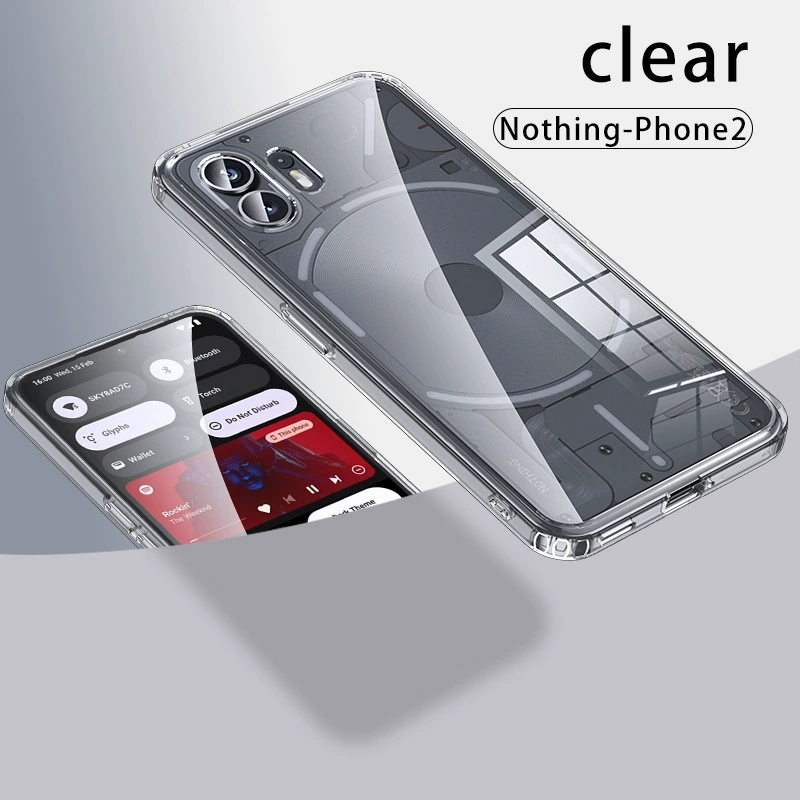 Подходит для Nothing Phone3 чехол, Phone 3APRO прозрачный HD противоударный защитный корпус
