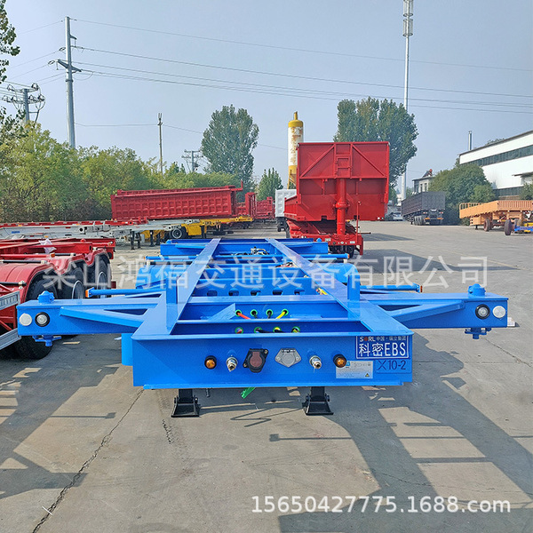 Skeleton pallet truck container transporter for sale 40-foot…