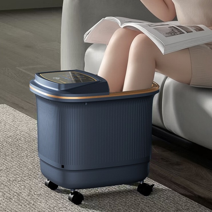 CK-II電動足浴槽泡足桶全自動加熱足盆マッサージ足風呂桶電気加熱足盆|undefined