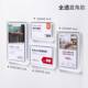 Cross-border 6*9 acrylic refrigerator sticker magnetic price tag tile wooden door price tag transparent strong magnetic panel frame