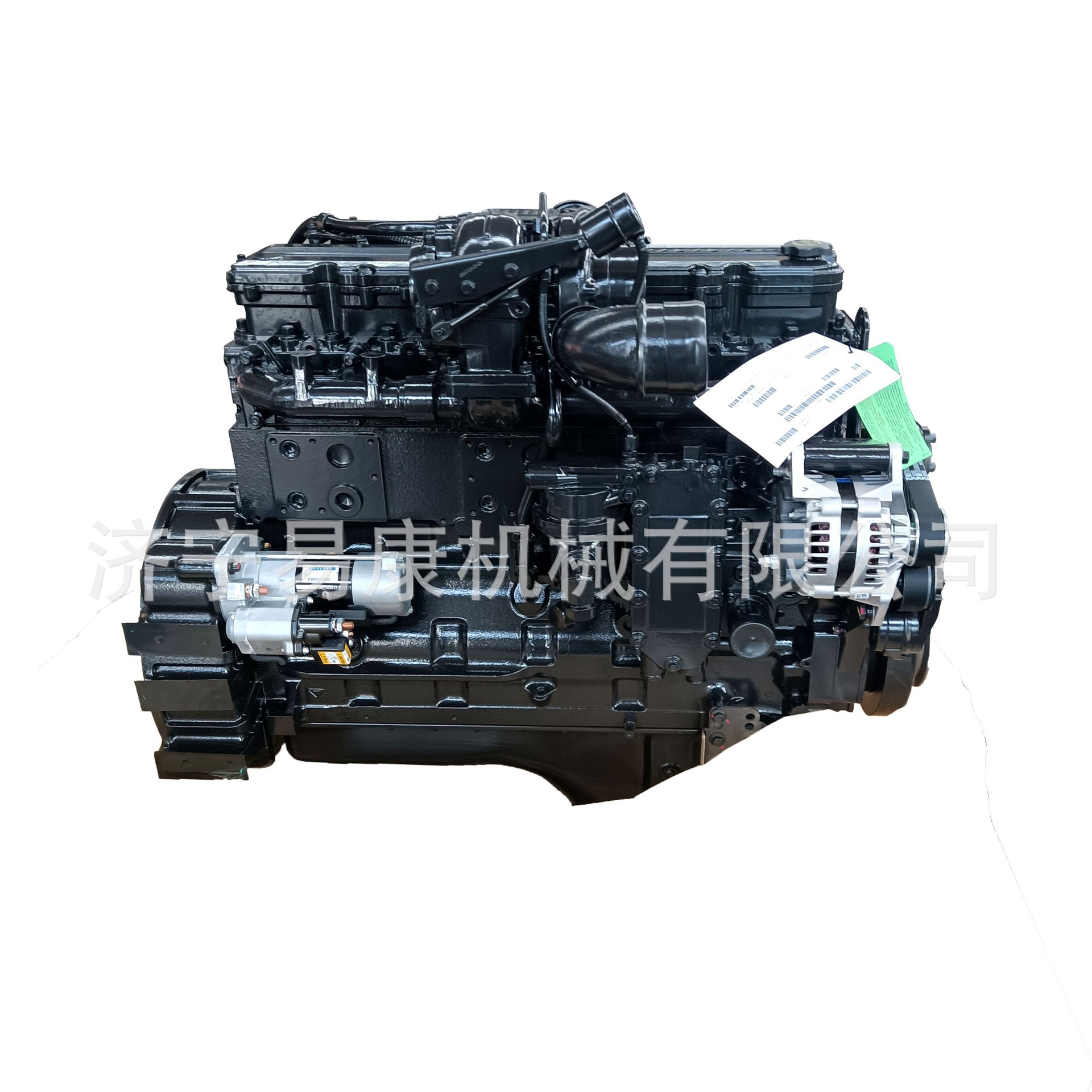 康明斯6LT8.9发动机 水泥净浆洒布车6LTA8.9二手东风康明斯6L