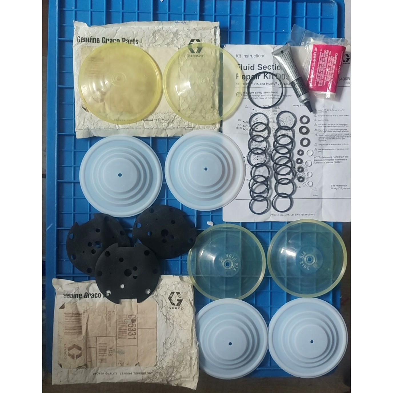 [议价]GRACO 固瑞克 膜片配件包 D05331 全新 议价