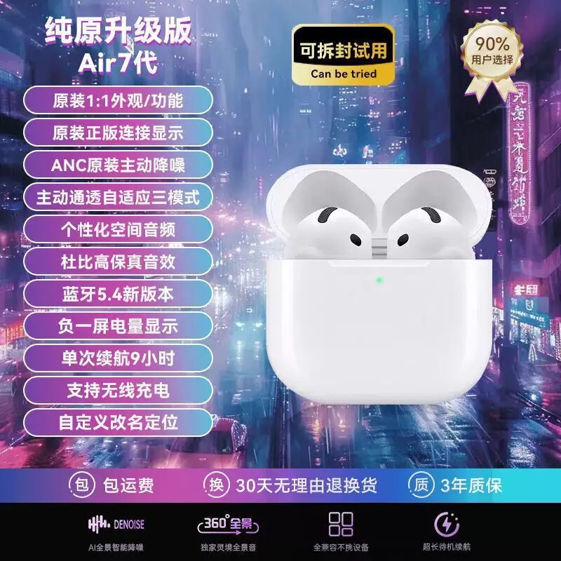Bluetooth ヘッドセット Weiton Apple iPhonepro 第 5 世代真のワイヤレス第 7 世代ノイズリダクション 2025 公式正規品に適しています|undefined