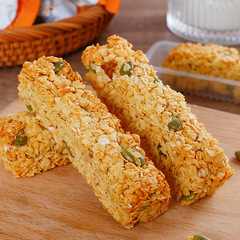 Oatmeal crisp high protein meal replacement energy bar no added sucrose cereal satiety biscuits casual snacks internet celebrity box