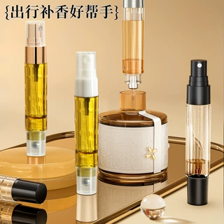 双头两用分格香水分装瓶滚珠瓶细雾喷雾瓶旅行便携替换瓶子分装器