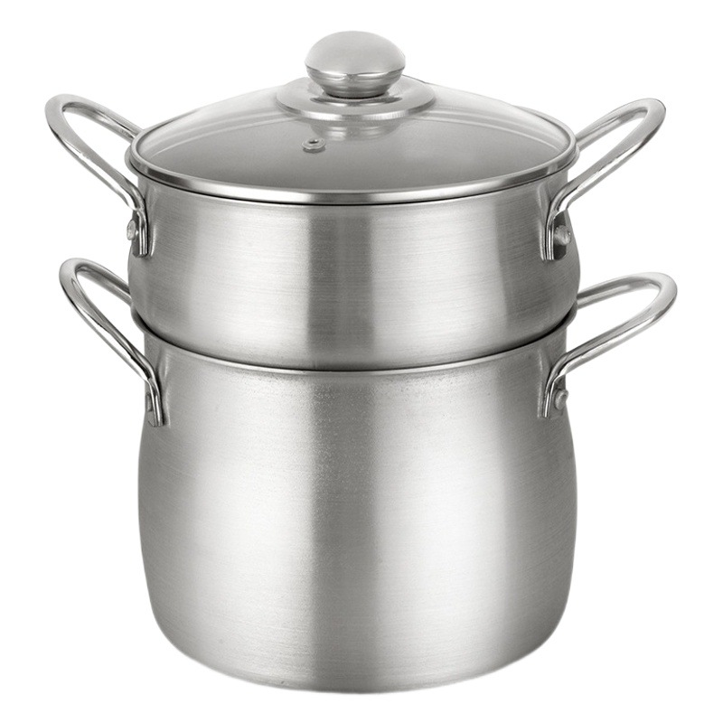 Comercio exterior transfronterizo exportación comercial cazuela olla de aluminio traje Hotel utensilios de cocina sopa olla traje 16-22cm serie