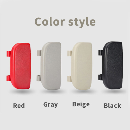 2078#车载眼镜盒车用眼镜夹磁吸开合car glasses case跨境热卖