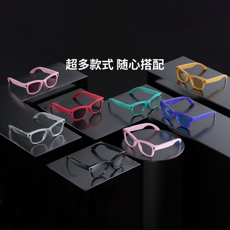 800 ワットピクセルスマートグラス M01Pro 写真撮影 AI 翻訳認識 ChatGPT Bluetooth 通話音楽メガネ|undefined