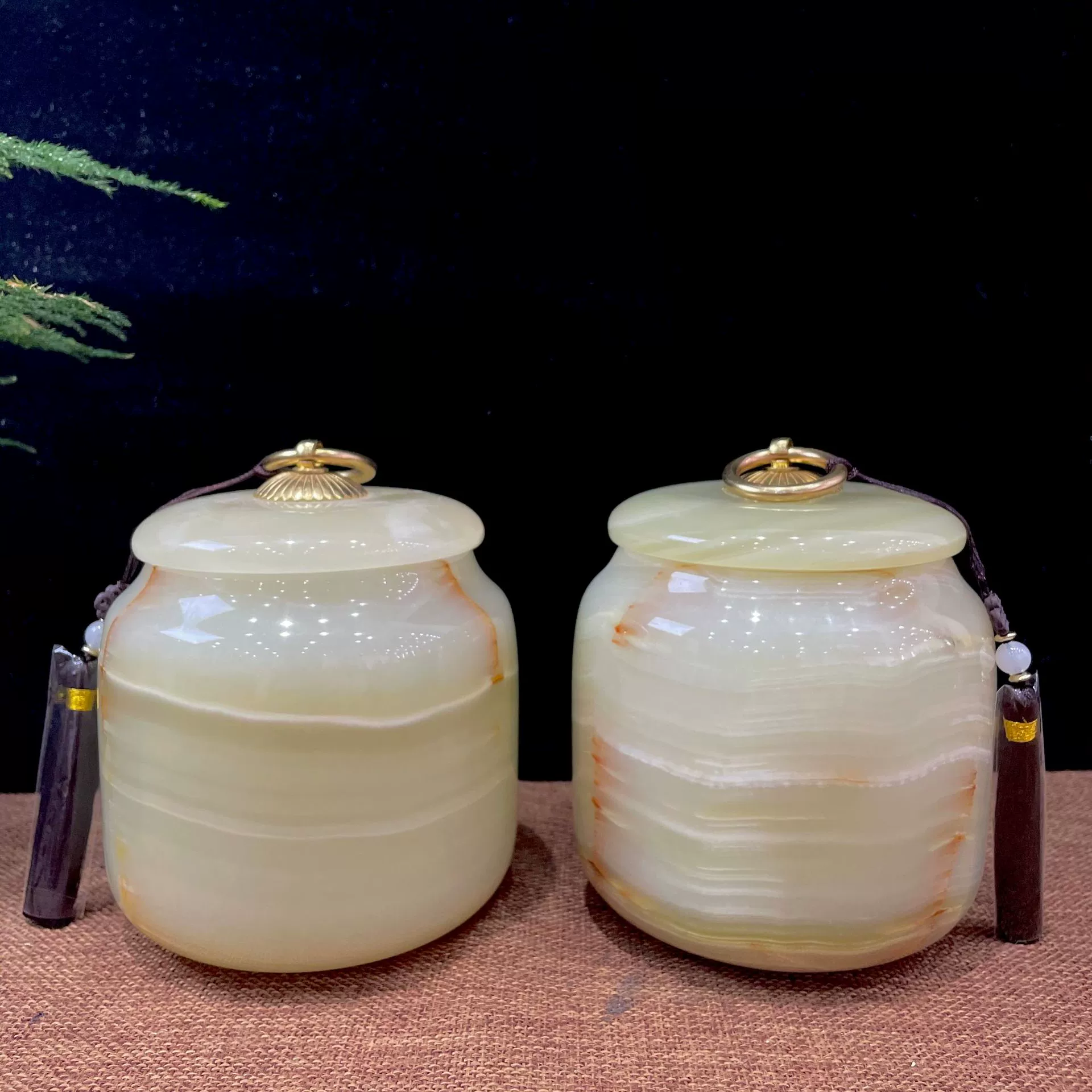 Чайница (Baozhao), подарочная шкатулка из белого нефрита, 10×10×12 см — декор для дома и офиса