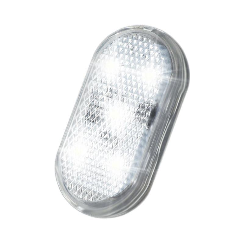 Luz de la puerta del coche luz del sensor LED luz de la puerta del coche de carga USB Luz de bienvenida piso luz de la atmósfera de advertencia anticolisión