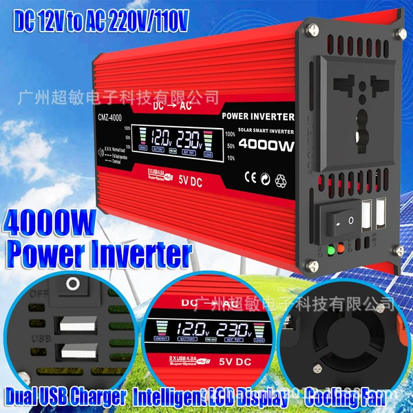 Red, 300W, 12v, 220v