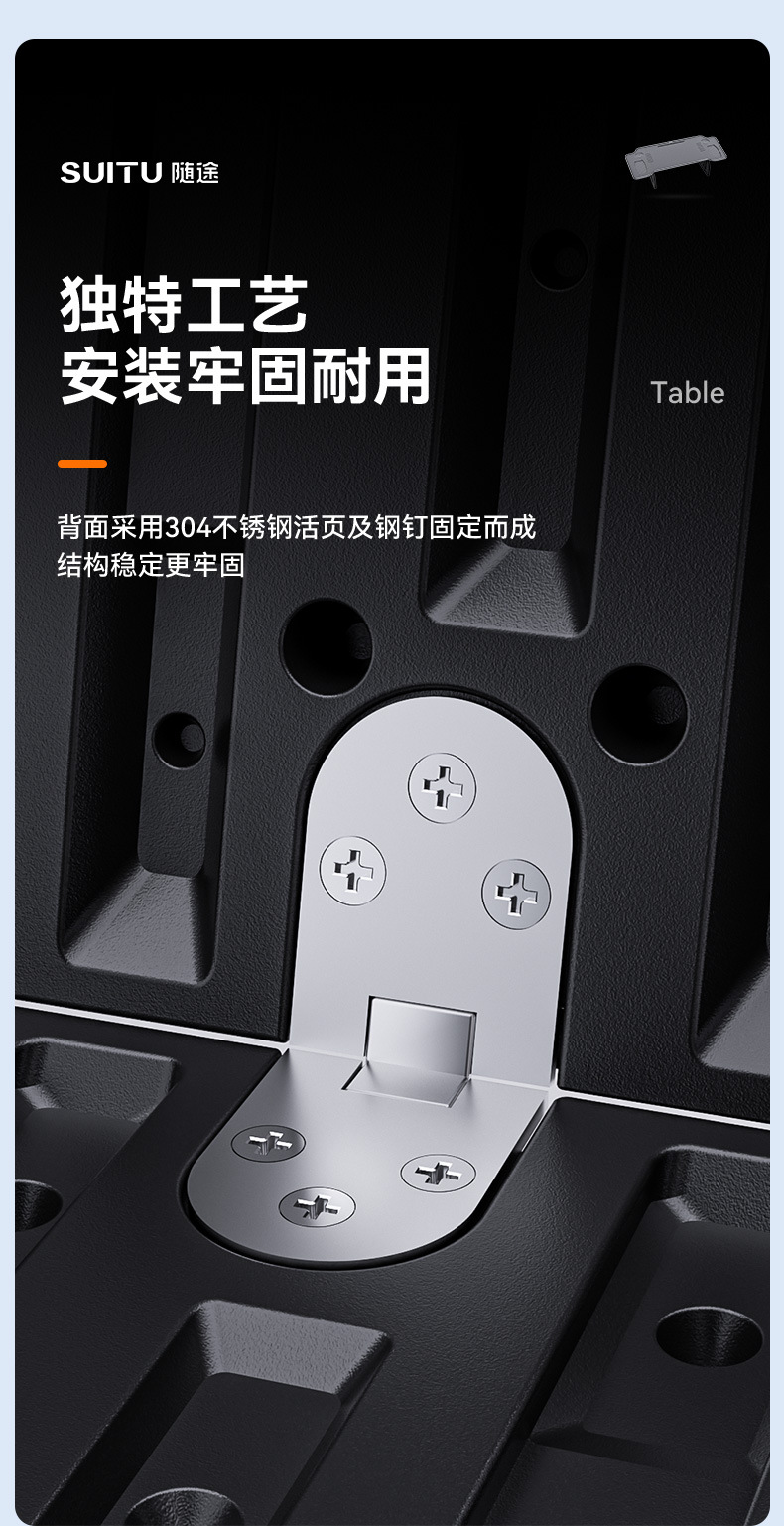 Car Small Table Model3/Y Special Front Folding Dining Table Computer Desk Car Steering Wheel Table