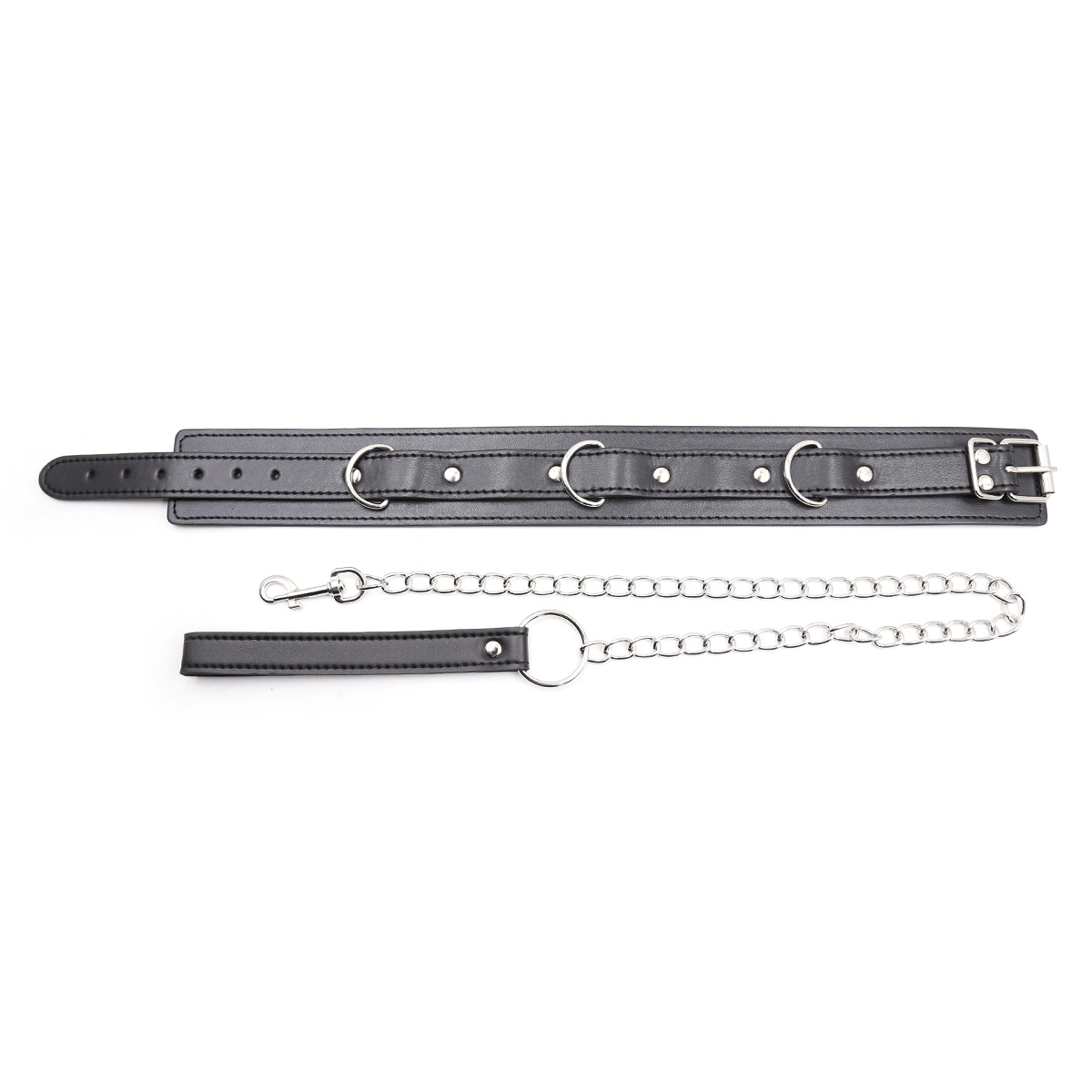 Directamente del fabricante: productos novedosos para adultos, arneses de cuero para el cuello, cadenas de tracción, collares, correas para perros, juguetes alternativos, accesorios para coquetear, decoraciones para DJ.