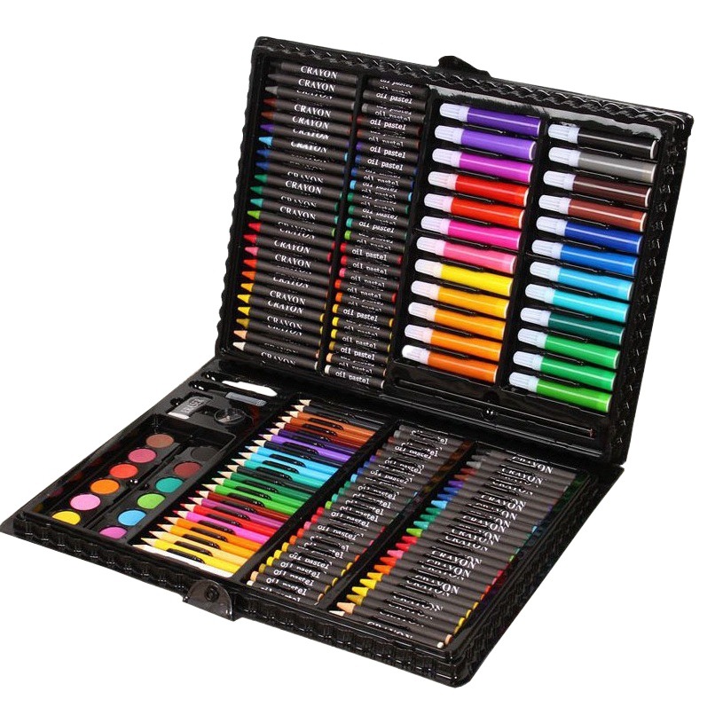 208水彩ペンセット150絵筆六一子供の日絵画文房具色筆プレゼント絵セット卸売り