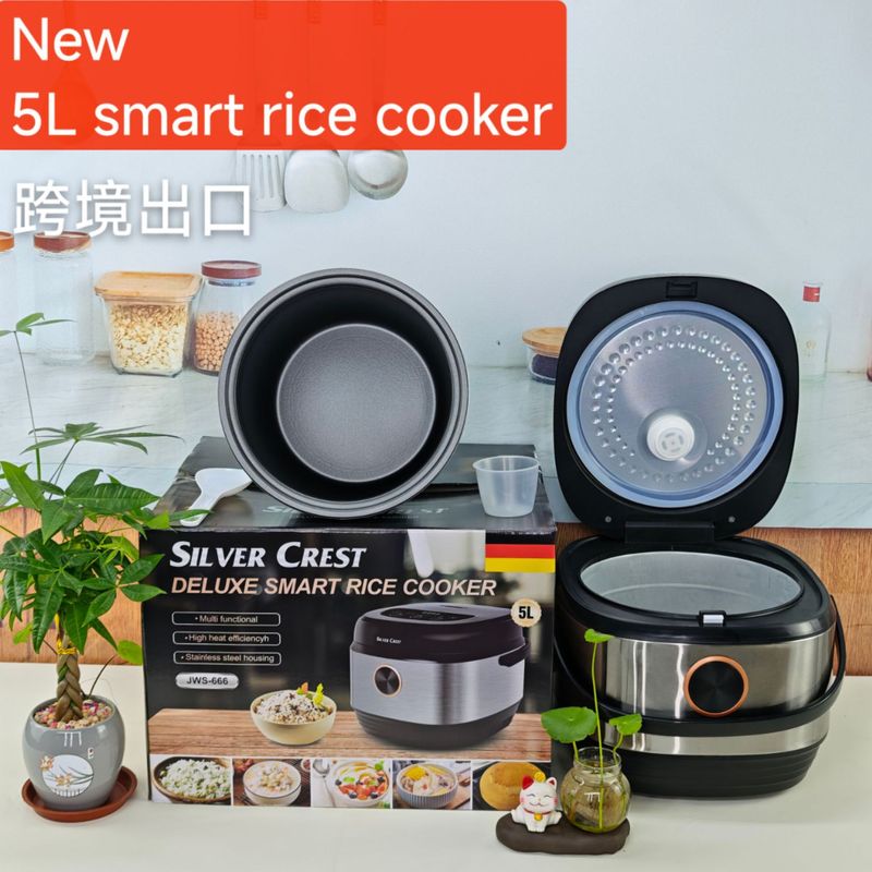 跨境新款智能触屏6L电饭煲家用多功能大容量预约定时电饭锅批发|undefined