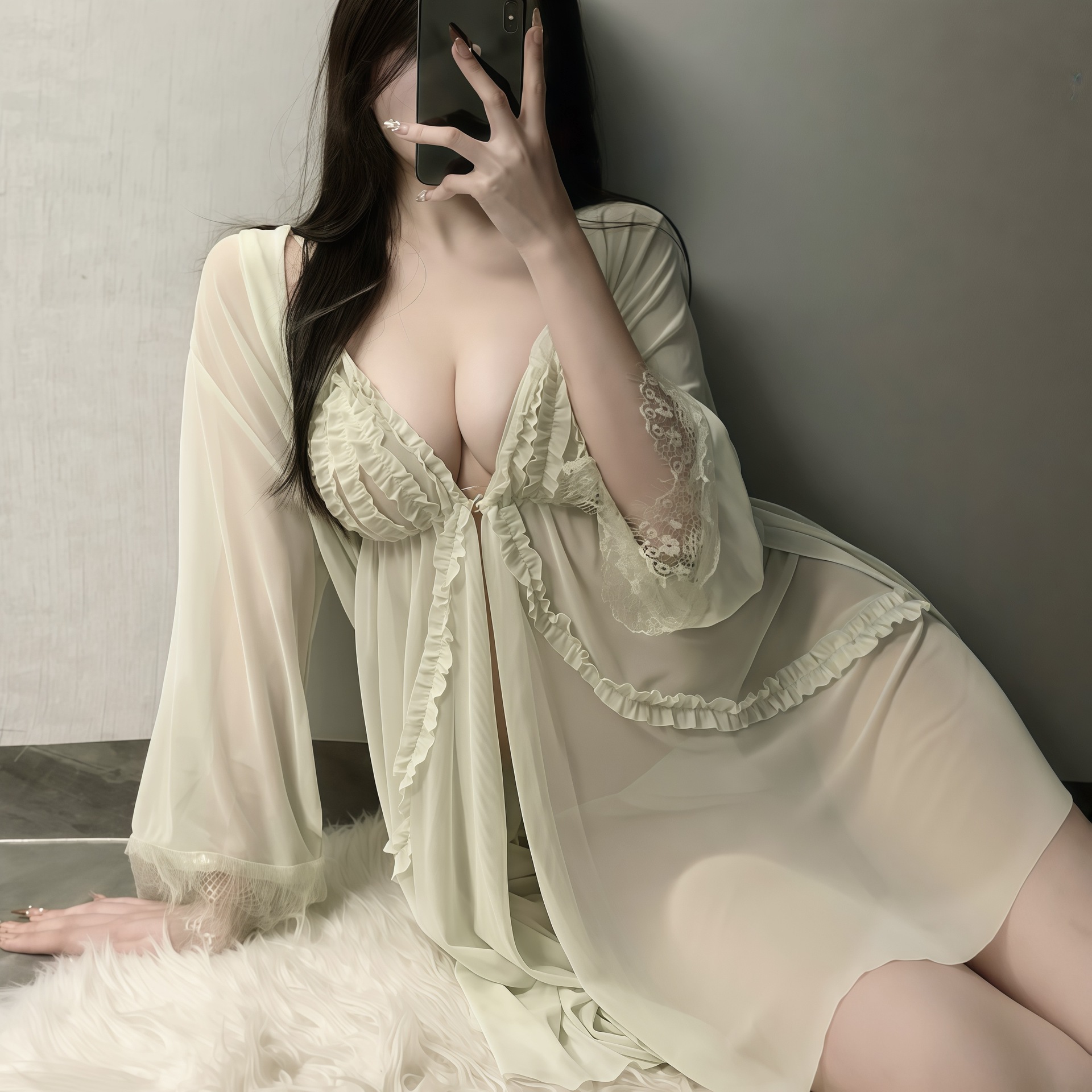 醉窖 Sexy pijama, underwear, plus size, lifting effect