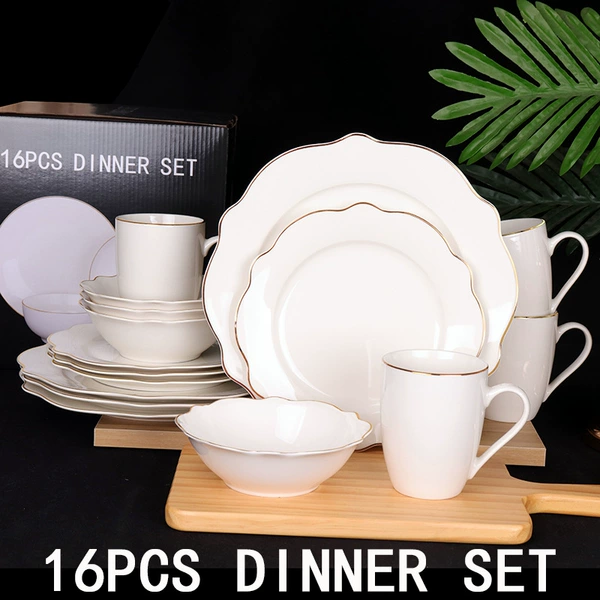 16-head flower-shaped plate (packed in color box)
