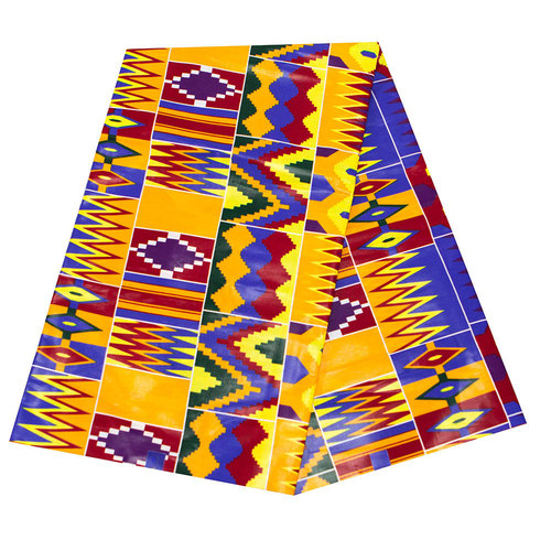 Cross-border sourcing African batik printed fabric, African ethnic style clothing fabric, Kent pattern fabric, one-time delivery