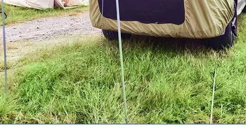 Direct from the manufacturer: Thickened, sun-proof, portable car tail tent, canopy, trunk camping outdoor tent, travel car tail tent