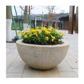 办公室石头源品牌|石雕花盆厂家直销报价|园林景观石花盆价格