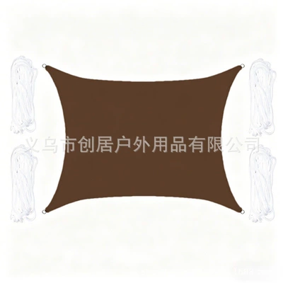 Avtomobil yan çətirləri — Entrance, Rainproof Sunshade Cloth - brown-22m