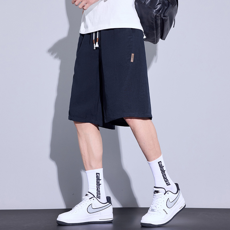 Men's summer silk thin comfortable breathable shorts