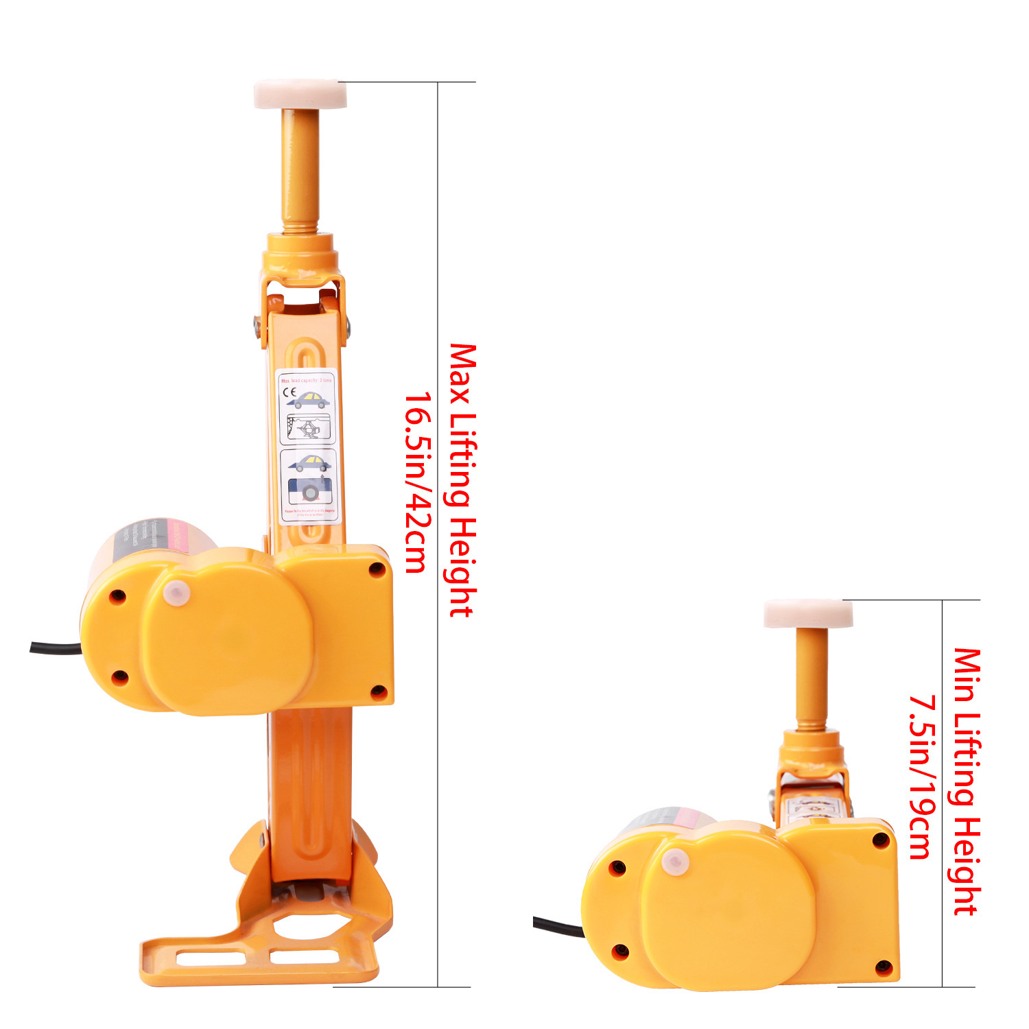 Jack lifting loading and unloading equipment tire changing tool car maintenance tool electric Jack