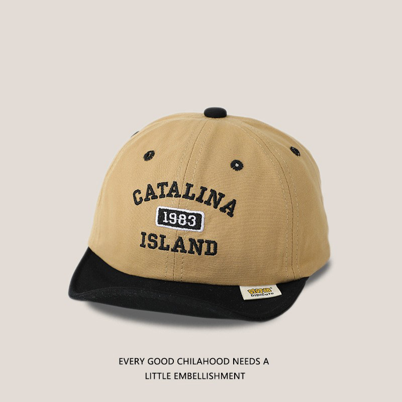 Sombrero de bebé primavera y otoño delgado sombrero de pato estilo coreano universal para niños y niñas sombrero de béisbol de brida suave marea de sombrero de verano