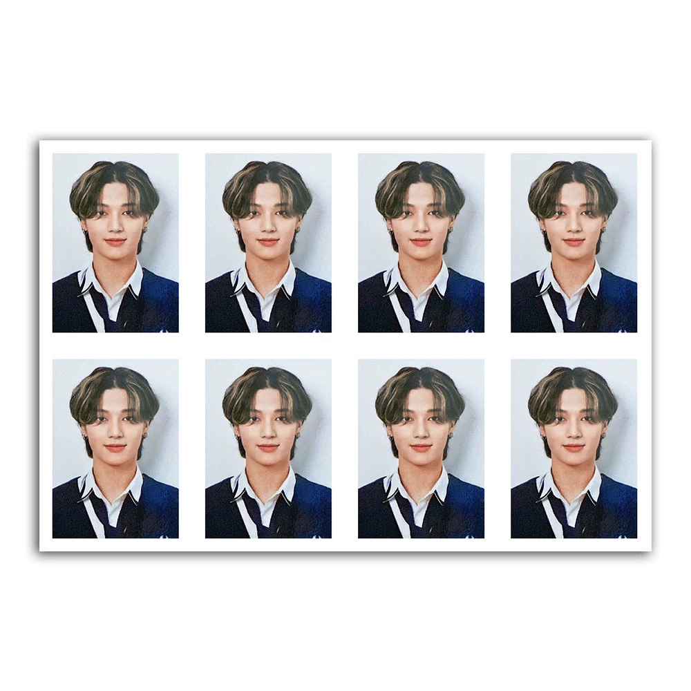 ATeez 2-й Atiny Fankit периферия Сертификат Фото Фото Паспортные фотографии