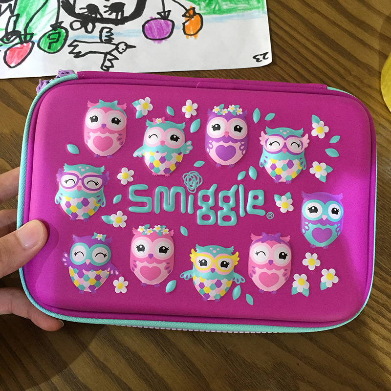 [16 º aniversario de las existencias nacionales] Australia smiggle pen box pen box stationbox escolares cambian de color