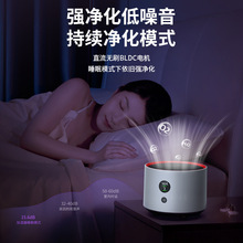 负离子空气净化器家用除甲醛猫毛过滤灰尘卧室内吸烟味烟雾净化机