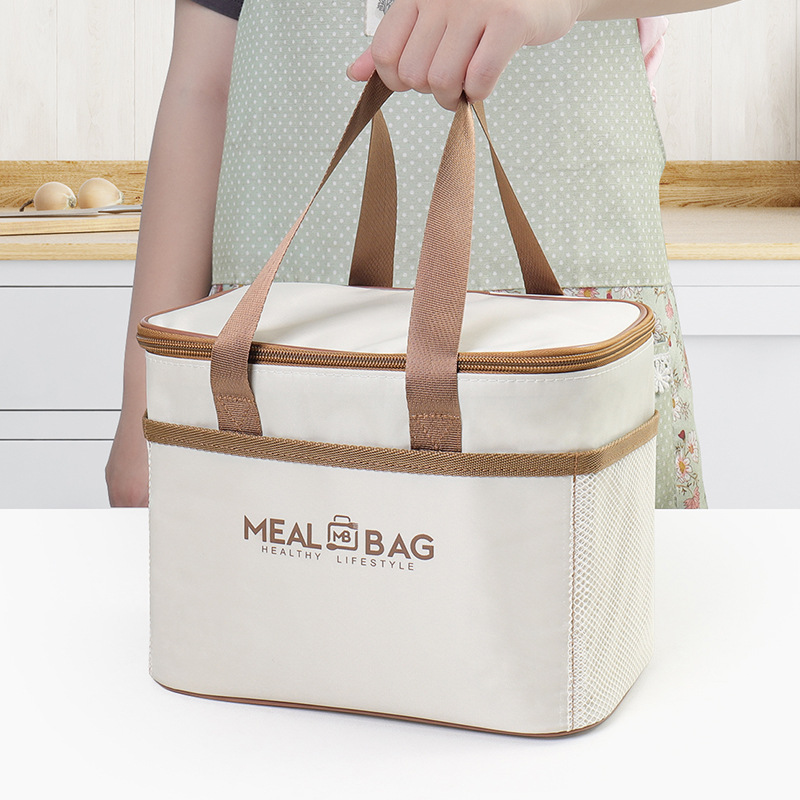 Bolsa de almuerzo para el trabajo bolsa de almuerzo de aislamiento bolsa de almuerzo de estudiantes bolsa de almuerzo bolsa de bento gruesa bolsa de picnic grande al aire libre